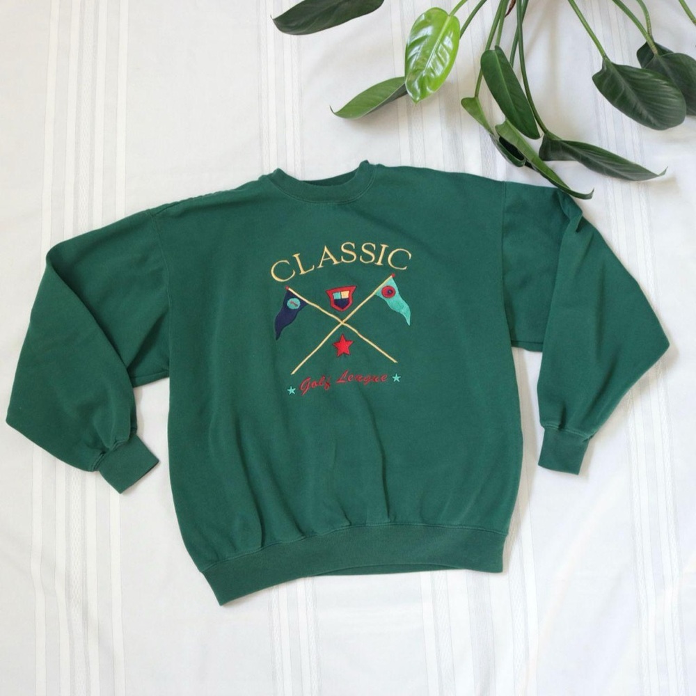 Neil Martin Classic Golf green sweater